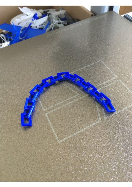 Eğlenceli Zincir Fidget (Yerinde Yazdırma) modelleri