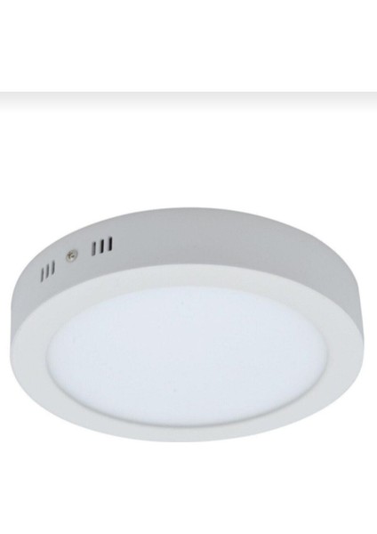 18 Watt Sıva Üstü Yuvarlak LED Panel Spot Armatür Günışığı