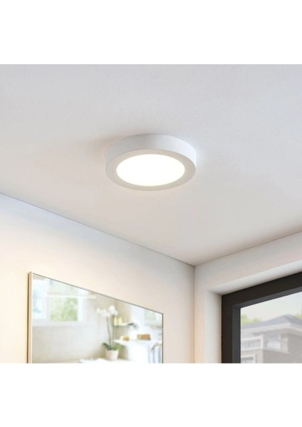 18 Watt Sıva Üstü Yuvarlak LED Panel Spot Armatür Günışığı