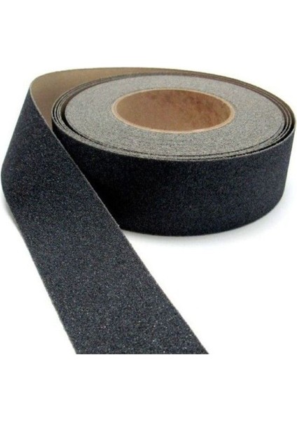 Merdiven Zemin Kaydırmaz Bant Yapışkanlı Kaymaz Bant Siyah 5 cm x 10 Metre Tamir Bandı indirimleri