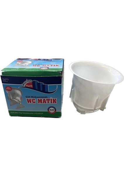 Wc Matik Tek Kapaklı Kutulu ZP172