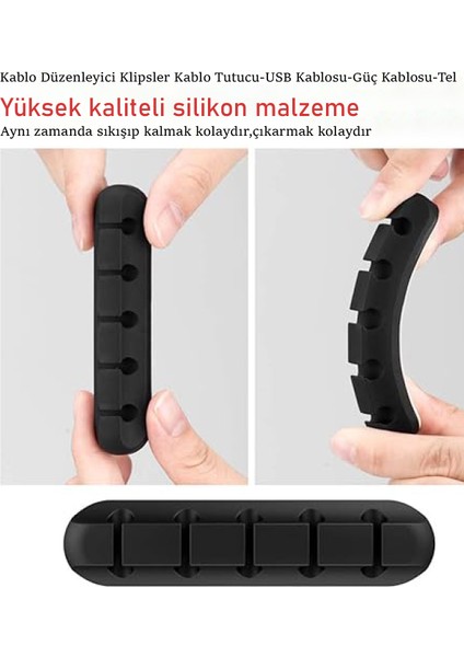 Yapışkanlı Sabitleyici Kablo Düzenleyici Kırmızı Kablo Tutucu Toparlayıcı Ev Ofis Duvar Cam 3 Adet O fırsatları