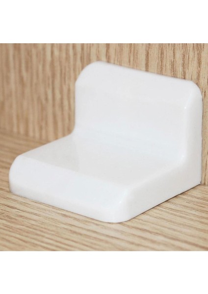 8 Adet Mobilya Eşya Dolap Askı Elemanı Montaj Bağlantı Sabitleme Sabitleyici Demiri Beyaz Mobilya Ba