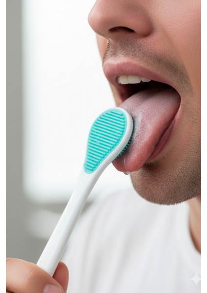 Diş Temizleme Silgi & Soft Dil Temizleyici | Ağız Bakım Seti |