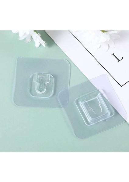 Geçmeli Klips Eşya Sabitleme Askısı 5 Set Tamir Bandı Şeffaf indirimleri