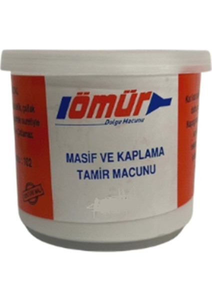Ömür Meşe Ahşap Masif ve Kaplama Tamir Macunu 220 gr Tamir Bandı 0