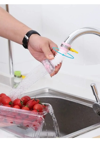 Su Tasarruflu Musluk Başlığı Aparatı Mutfak Batarya Ucu Aparat Boncuklu Perlatör 2 Yıl Renkli Su Tas modelleri