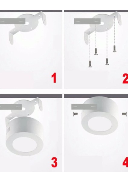 Modern Banyo Balkon Koridor Wc Banyo LED Glop Armatür Aplik Avize Neme/suya Dayanıklı 3200K Sarı