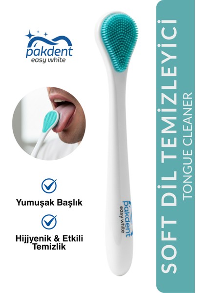 Soft Dil Temizleyici | Çift Taraflı | Ağız Bakım