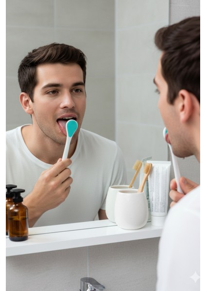 Soft Dil Temizleyici | Çift Taraflı | Ağız Bakım