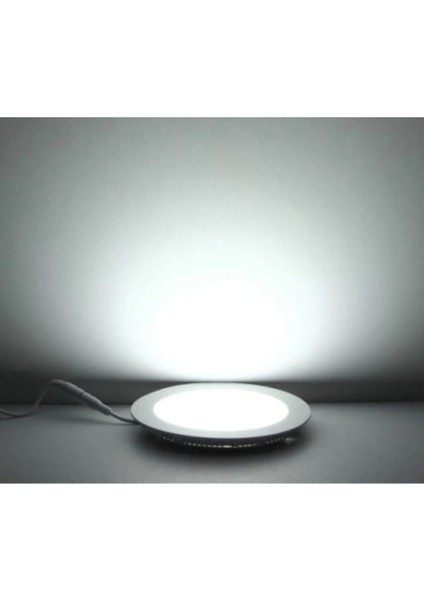 Slim-6 6W Yuvarlak LED Panel Spot Sıva Altı S.a. 6400K Beyaz fiyatları