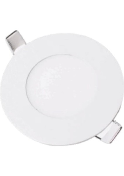 9W Yuvarlak LED Panel Spot 3500K