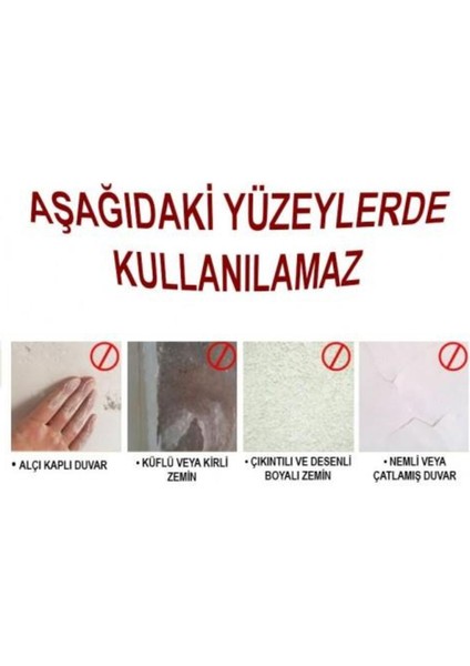 Çok Amaçlı Çift Taraflı Bant 60 Adet 1-4,5 cm Duvar Bandı Çerçeve Bandı Süper Güçlü Yapıştırıcı indirimleri