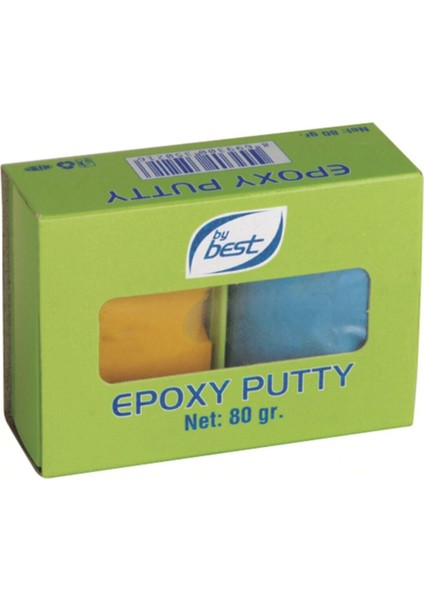 By Best - Plastik ve Çelik Yapıştırma Macunu,epoksi Putty ( 40GR ) Epoksiler