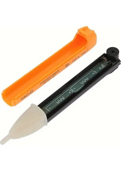 Pilli LED Işıklı, Sesli Temassız Faz Kontrol Kalemi Dijital Ölçüm Cihazı (2 Adet Aaa Pil ) Orta Boy indirimleri