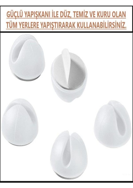 Kablo Sabitleyici Klips Organizer Kablo Düzenleyici Sabitleme Klipsi Dağınıklık Toparlayıcı Kablo Dü fırsatları