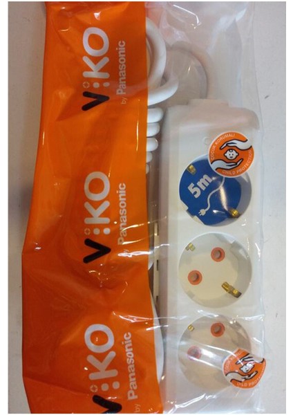 Çocuk Korumalı Topraklı Uzatma Kablolu Grup 3'lü Priz 2 Metre fiyatları