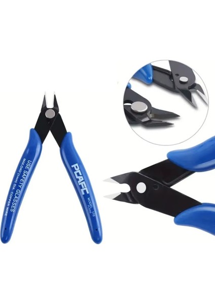 Elektronikçi Tip Mini Yan Keski Hassas Dip Tel Kesimler Için Model 170 Mini Elektronikçi Yankeski Cn
