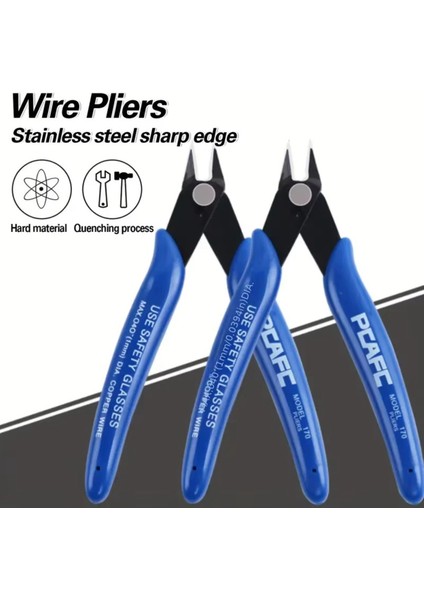 Elektronikçi Tip Mini Yan Keski Hassas Dip Tel Kesimler Için Model 170 Mini Elektronikçi Yankeski Cn fırsatları