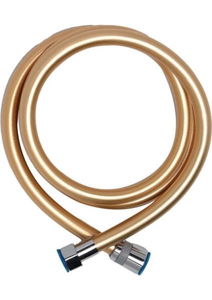 Pvc Kaplama Spiral Duş Hortumu Gold Kırılmaz Kopmaz Banyo Duş Hortumu ( 150 Cm) Duş Hortumu Plastik