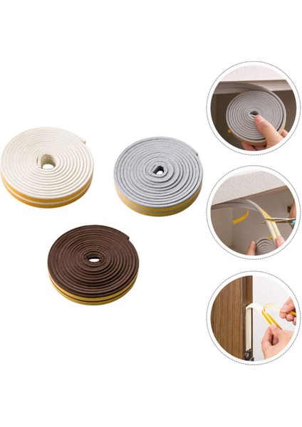 Kapı Pencere Izalasyon Bandı Kapı Altı Rüzgar Önleyici Kapı Pencere Fitili Beyaz (10X2) Metre Tesisa indirimleri