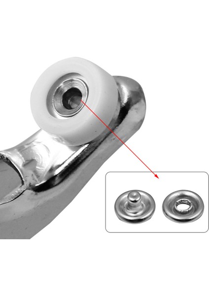 Metal Çıtçıt Düğme Pensesi- 100 Adet Çıtçıt Düğmesi Seti-Metal Düğme Yapma Pensesi ve Düğmesi Cn fırsatları