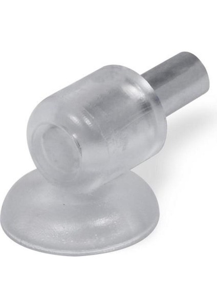 Metal Pvc Vantuzlu Raf Pimi Cam Tutucu 10 Lu Mobilya Bağlantı Elemanları Gri