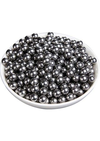 250 Adet 8mm Çelik Bilye Sapan Mermisi Çok Amaçlı Tane Demir Misket Rulman Bilya 8 mm Çelik