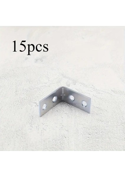 15 Adet L Köşe Destek Aparatı, Metal Ahşap Mobilya ve Raf Sistemleri Için 15X35X35 cm VP-006 Mobilya indirimleri