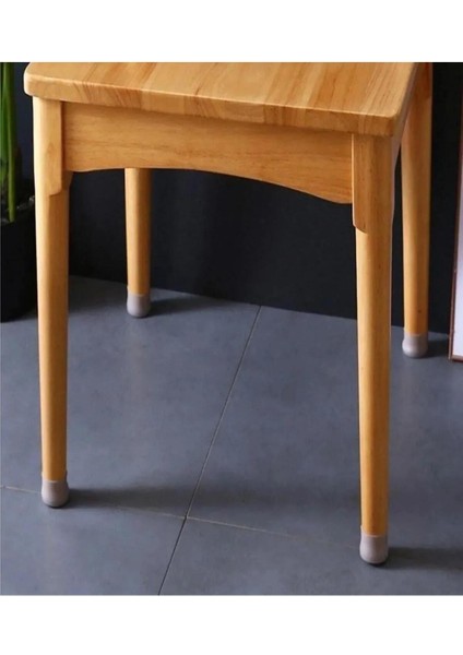 Silikon Masa Sandalye Pabuç Kaydırmaz Sessiz Koltuk Zemin Koruyucu Çizdirmez Ayak Kılıfı 12 Adet Mob indirimleri