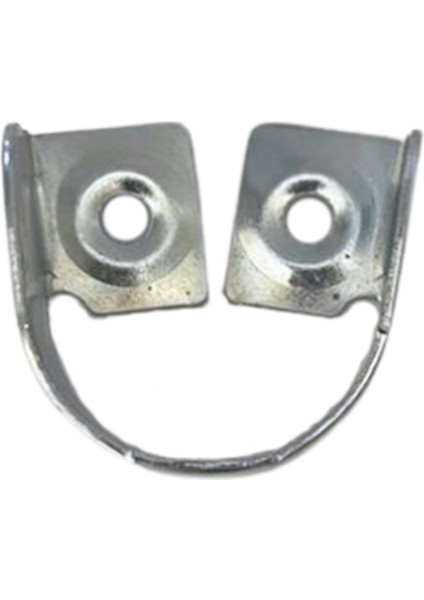 Yuvarlak Askı Borusu Flanşı Dolap ve Mobilya Boru Flanşı(6 Adet)(Boru ÇAPI:25MM) Dolap Içi Düzenleyi