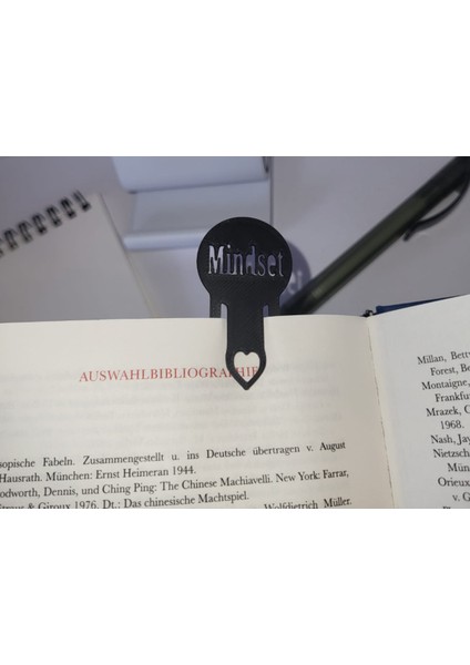 Zihniyet Moodbook-Mark-Motivasyonel Yer Işareti (Özelleştirilebilir Tasarım)