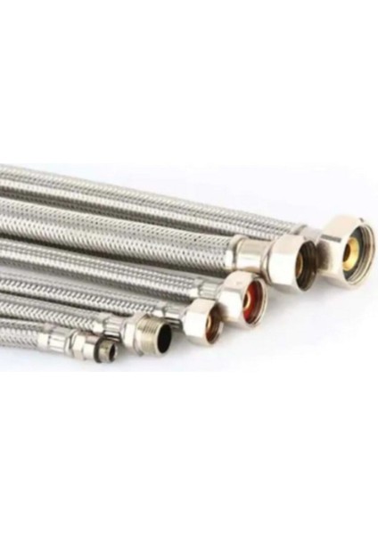 3/8 - 1/2 Fleks Hortum 30 cm (1 Adet) Tesisat Malzemeleri