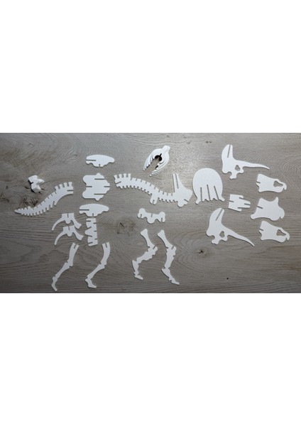 Triceratops Dinozor Iskelet Bulmaca