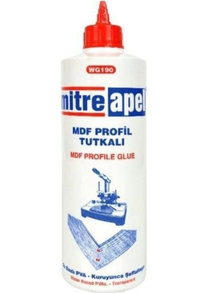 Mitre WG190 Mdf Profil Tutkalı 600 gr Tutkal