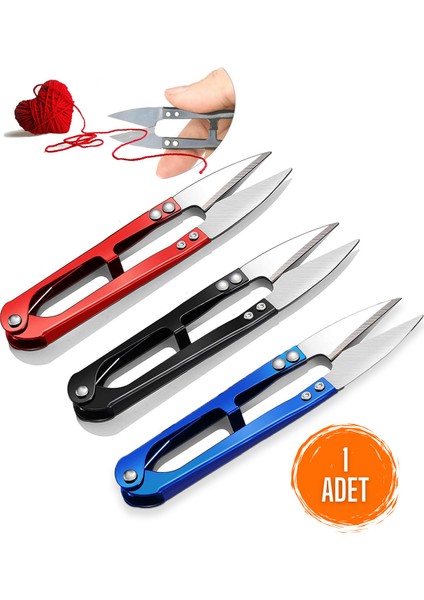 Ip Kesme Makası Yaylı Balıkçı Olta Kesme Aleti Keskin Uçlu Iplik Dikiş Seti Keskin Uçlu Çok Amaçlı D