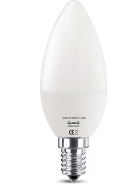 LED Ampül Buji Mum Avize 7W Günışığı E14 Tekli Gün Işığı E14 LED Ampul 7 Watt Yok A'dan G'ye F