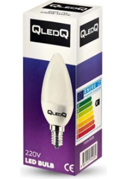 LED Ampül Buji Mum Avize 7W Günışığı E14 Tekli Gün Işığı E14 LED Ampul 7 Watt Yok A'dan G'ye F fiyatları