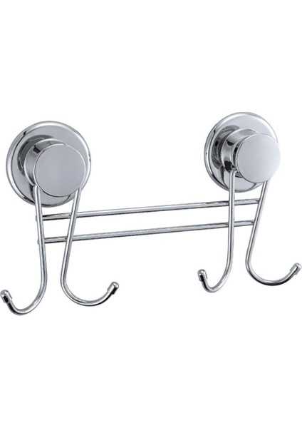 Yapışkanlı 4 Lü Askı Beyaz