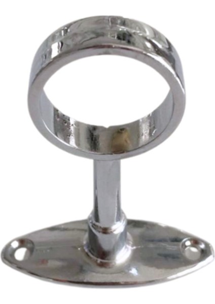 Yuvarlak Ayaklı Açık Askı Borusu Flanşı Mobilya Yuvarlak Boru Flanşı(2 Adet)(Boru ÇAPI:25MM) Dolap I fiyatları