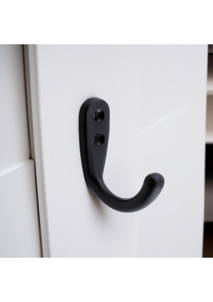 Duvar Vestiyer Çanta Elbise Askısı Siyah Banyo Mutfak Kıyafet Asma Kulp Dolap Askılık Askılığı Siyah fırsatları