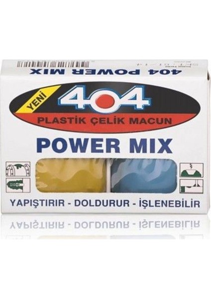 Powermix Plastik Çelik Macun Kaynak 150327 Elektrik Bandı