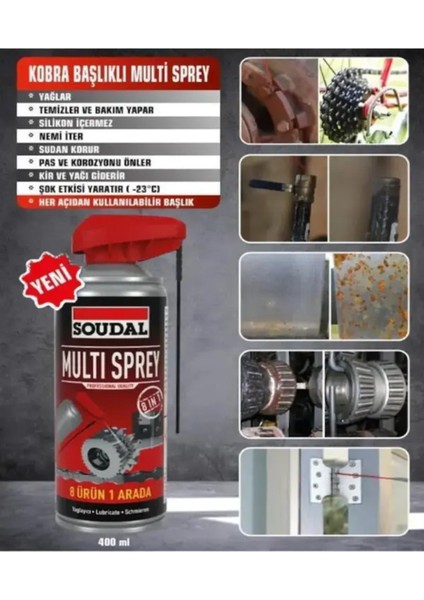 Multi Sprey Genıos Pas Çözücü 400ML 400 ml Tekli fiyatları