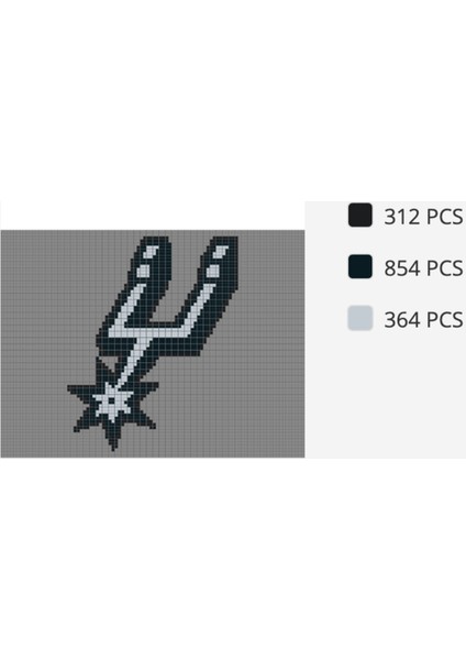 San Antonio Spurs Pixel Bulmaca fırsatları
