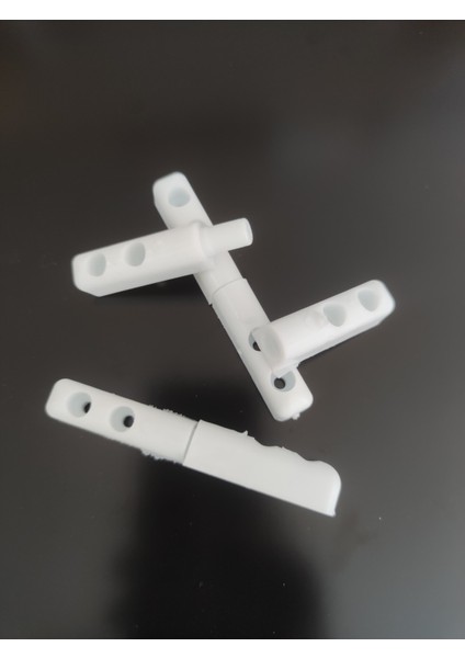 17X25 Sineklik Menteşesi 10 Adet Beyaz 10'lu Pencere Menteşesi