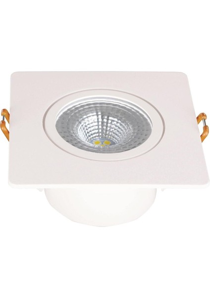 K2 KDL106 5W3000K G.ışığı Kare Smd Downlight Spot Armatür Beyaz Işık LED 5 Watt