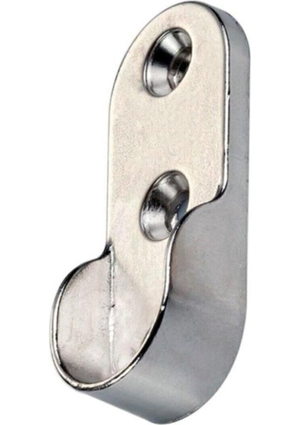 Boru Askı Flanşı Krom Oval Dolap Elbise Askı Aparatı (2 Adet) Dolap Içi Düzenleyiciler Ekru Tr modelleri