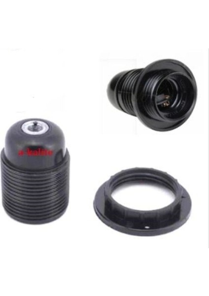 E27 Avize Duyu Italyan Duy 20 Adet ( Siyah ) E27 fiyatları