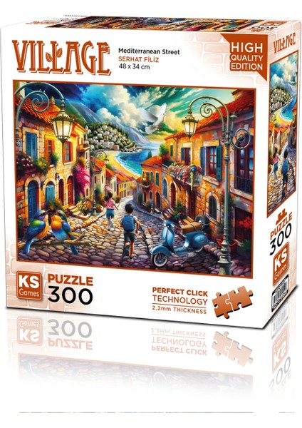 Mediterranean Street 300 Parça Puzzle