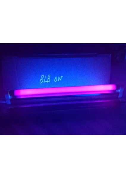 Blb 8W T5 Floresan Ampul Mavi Işık B22 Floresan Ampul 8 Watt Turuncu